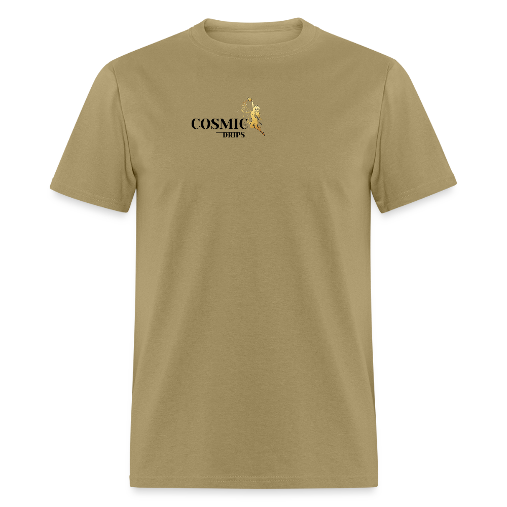 Cosmic Drips T-shirt - khaki
