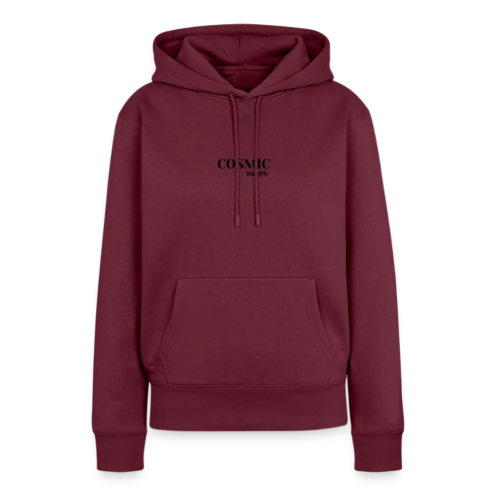 Women’s Pisces zodiac hoodie - burgundy
