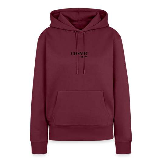 Women’s Pisces zodiac hoodie - burgundy